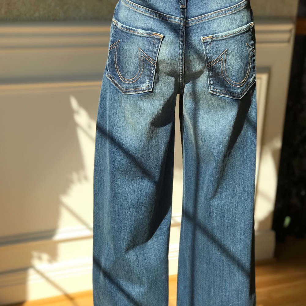 True Religion wide leg jeans - Picture 4 of 5